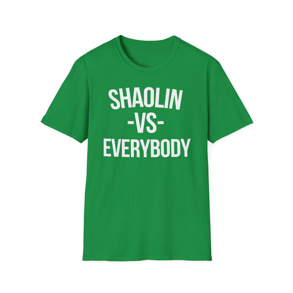 Shaolin vs Everybody T Shirt (Mid Weight) | Soul-Tees.com