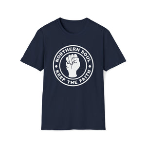 Northern Soul Keep The Faith T-Shirt (Mid Weight) - Soul-Tees.com