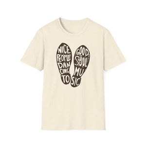 Nice People Dancing To Soul Music T Shirt (Mid Weight) | Soul-Tees.com
