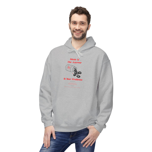 Music Is The Answer Hoodie / Hoody