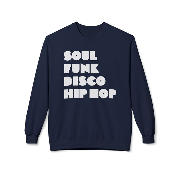 Soul Funk Disco Hip Hop Jersey Sweatshirt