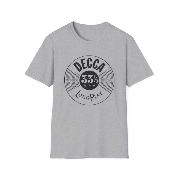 Decca Records Long Play T Shirt (Mid Weight) | Soul-Tees.com