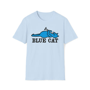 Blue Cat T-Shirt (Mid Weight) - Soul-Tees.com