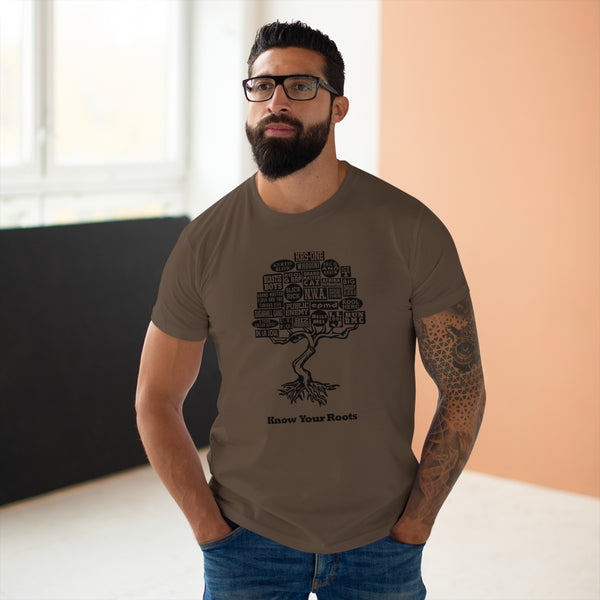 Know Your Roots T Shirt (Standard Weight)