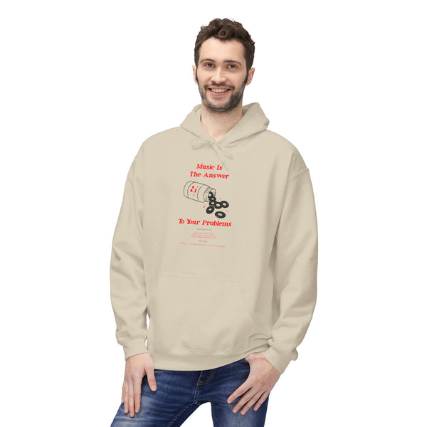 Music Is The Answer Hoodie / Hoody