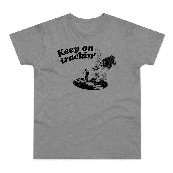 Keep On Tracking T Shirt (Standard Weight)