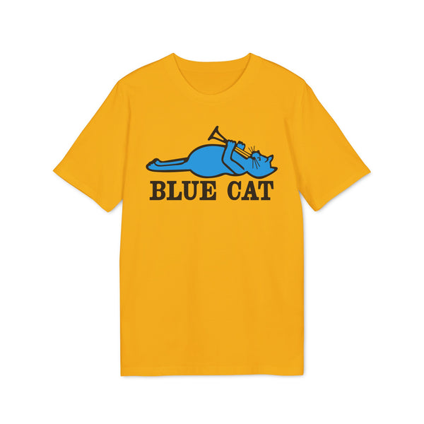 Blue Cat Records T Shirt (Premium Organic)