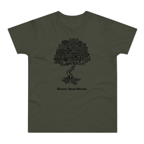 Know Your Roots T Shirt (Standard Weight)