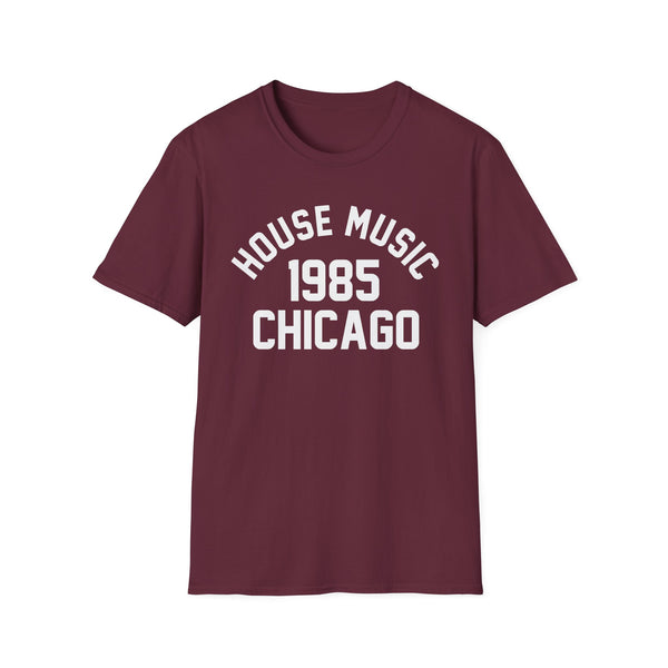 House Music 1986 Chicago T Shirt (Lightweight)