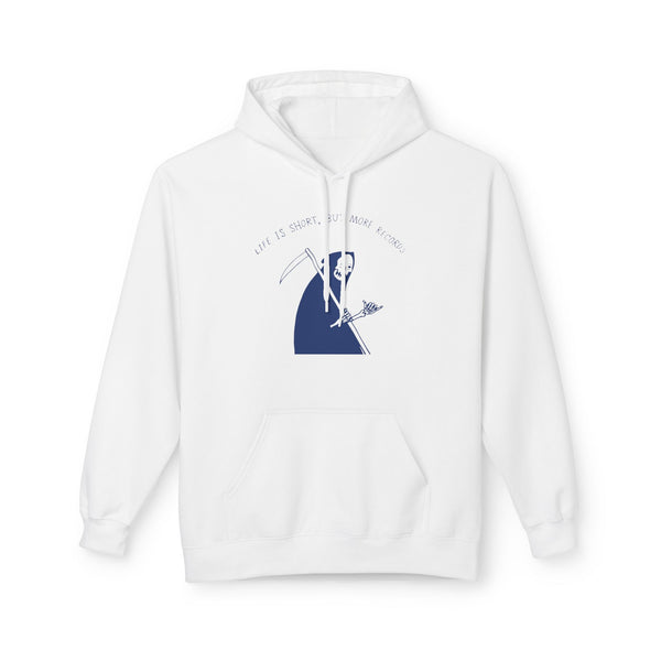 Life Is Short Buy More Records Hoodie / Hoody