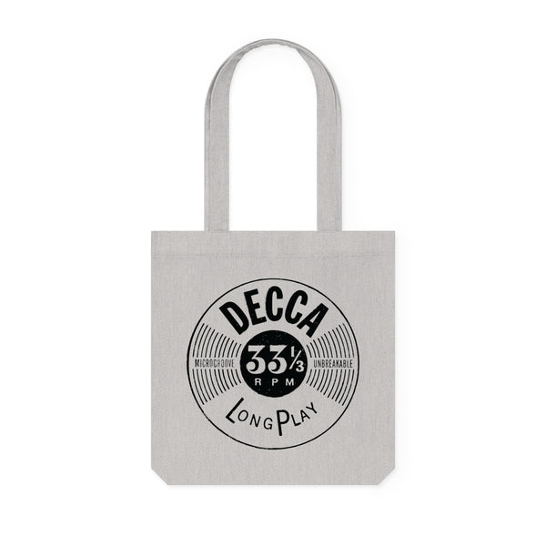 Decca Long Play Tote Bag
