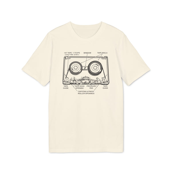 How It Works: Cassette Tape T Shirt (Premium Organic)