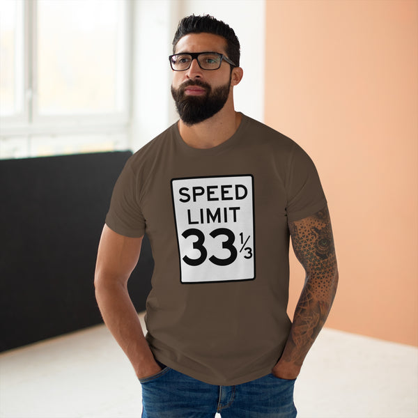 Speed Limit 33 RPM T Shirt (Standard Weight)