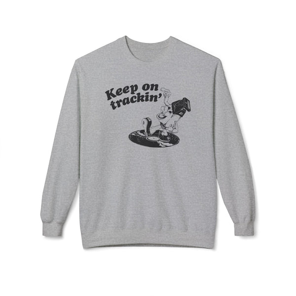 Keep On Tracking Jersey Sweatshirt