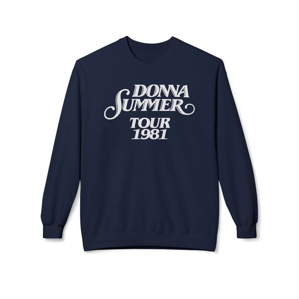 Donna Summer Tour 1981 Jersey Sweatshirt