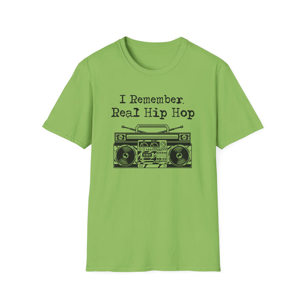 I Remember Real Hip Hop T Shirt (Lightweight) | DISCONTINUED DESIGN (40% OFF)