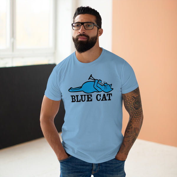 Blue Cat Records T Shirt (Standard Weight)