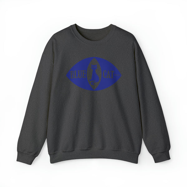 Blue Cat Eye Sweatshirt - Soul-Tees.com