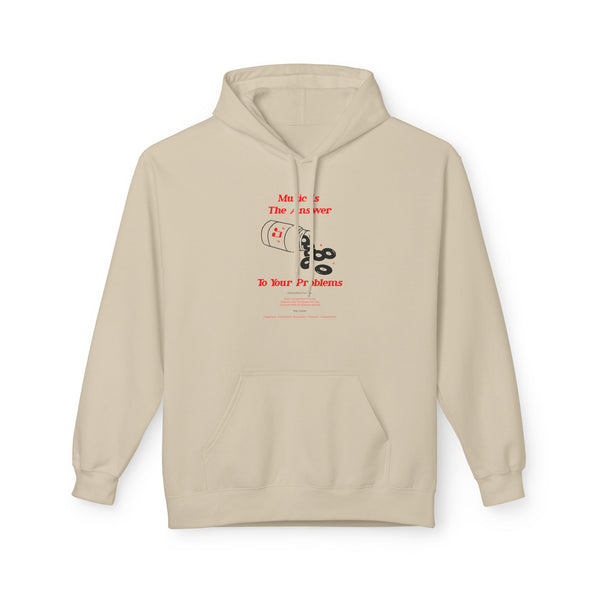 Music Is The Answer Hoodie / Hoody