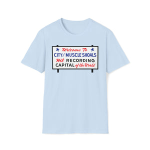 Welcome To Muscle Shoals T Shirt (Mid Weight) | Soul-Tees.com