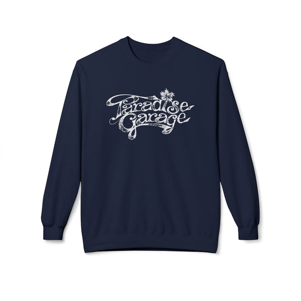 Paradise Garage Jersey Sweatshirt Distressed Print