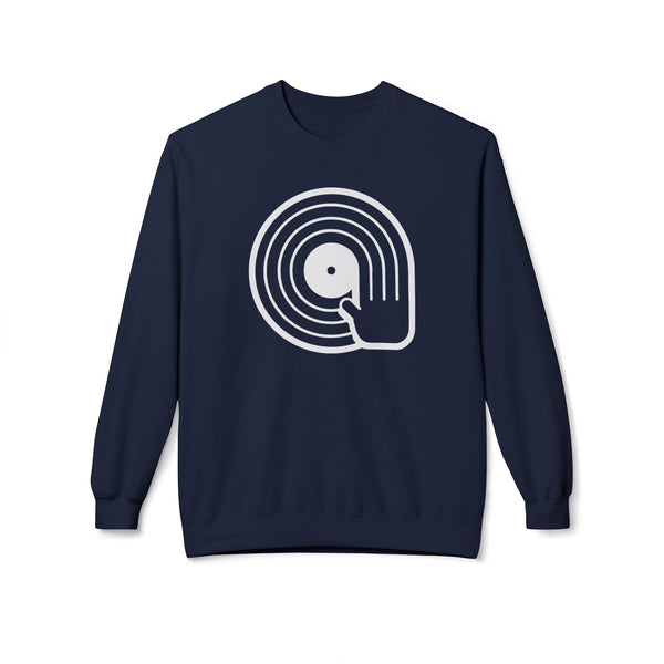 Vinyl Scratching Jersey Sweatshirt