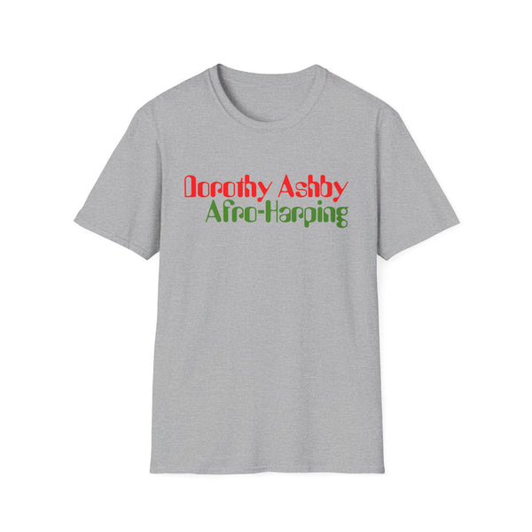 Dorothy Ashby Afro Harping T Shirt (Mid Weight) | Soul-Tees.com
