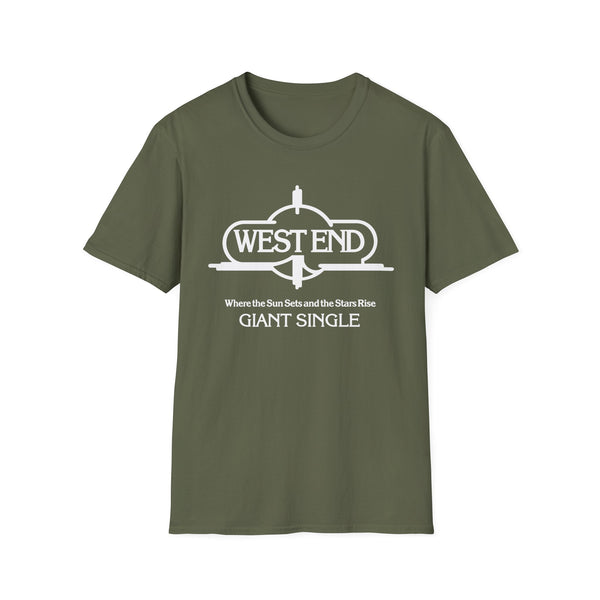 West End Records Where The Sun Sets T Shirt (Lightweight)