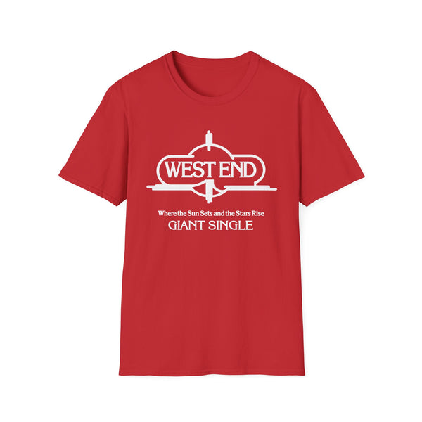 West End Records Where The Sun Sets T Shirt (Lightweight)