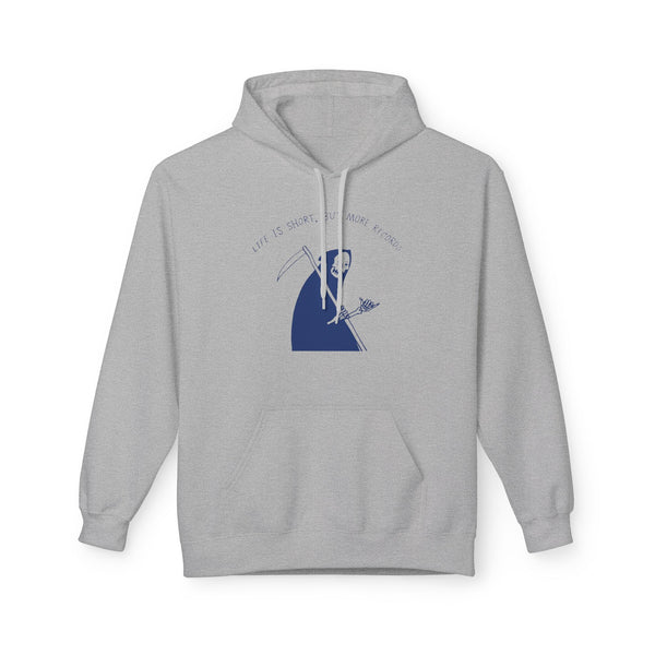 Life Is Short Buy More Records Hoodie / Hoody