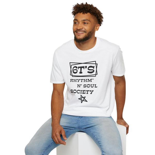 ONE OFF: 6T's Rhythm n Soul Society T Shirt 2XL | BLACK FRIDAY | 40% OFF