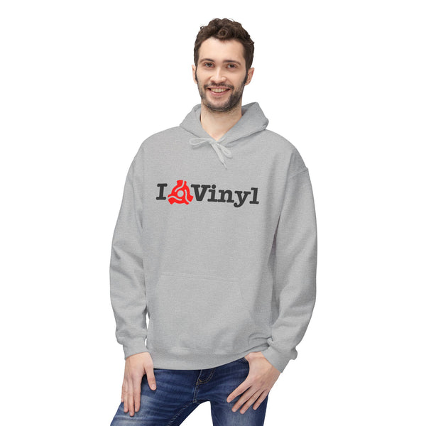 I Love Vinyl Hoodie / Hoody