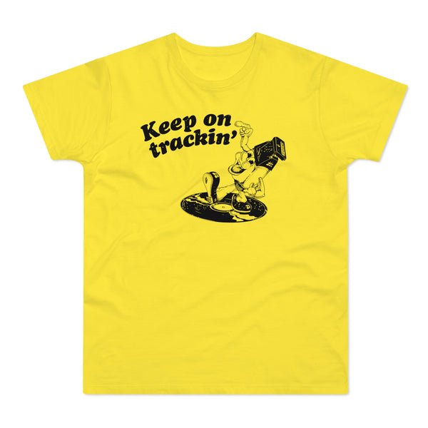 Keep On Tracking T Shirt (Standard Weight)