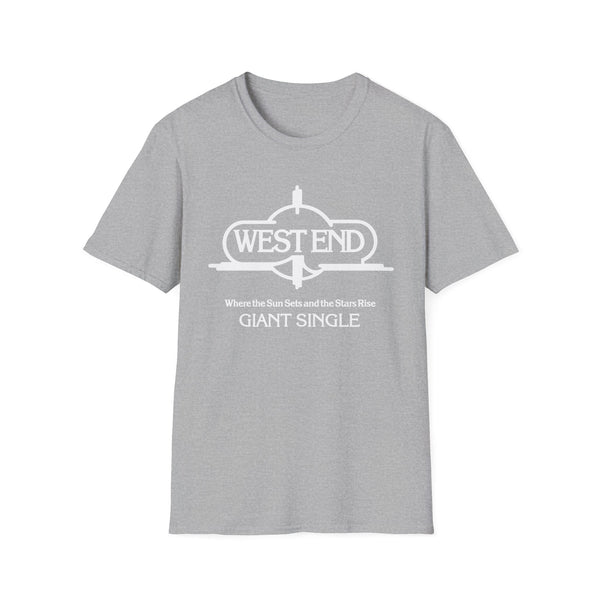 West End Records Where The Sun Sets T Shirt (Lightweight)