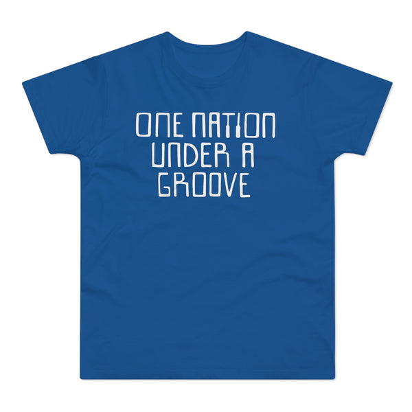 One Nation Under A Groove T Shirt (Standard Weight)