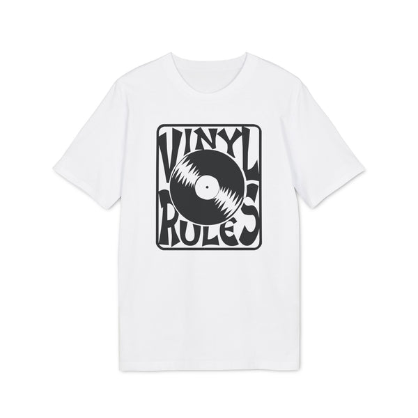 Vinyl Rules T Shirt (Premium Organic)