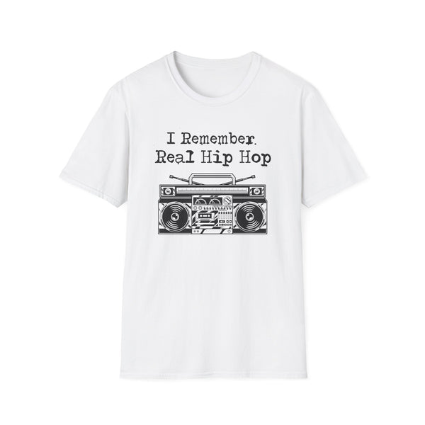 I Remember Real Hip Hop T Shirt (Lightweight) | DISCONTINUED DESIGN (40% OFF)