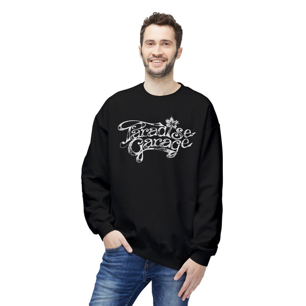 Paradise Garage Sweatshirt Distressed Print