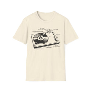 Record Player T Shirt (Mid Weight) | Soul-Tees.com