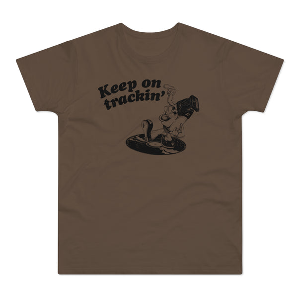 Keep On Tracking T Shirt (Standard Weight)