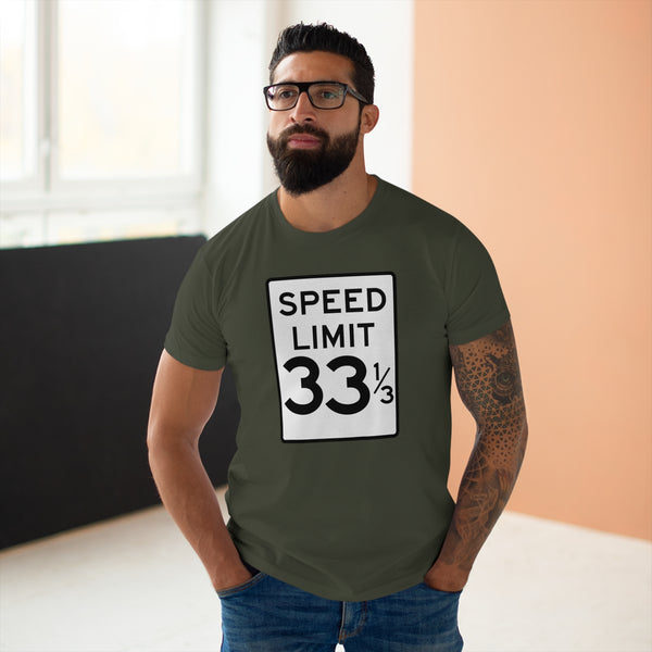 Speed Limit 33 RPM T Shirt (Standard Weight)