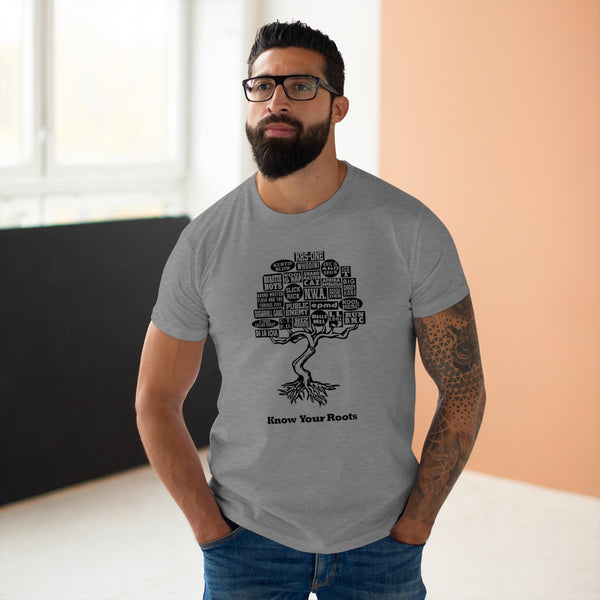 Know Your Roots T Shirt (Standard Weight)