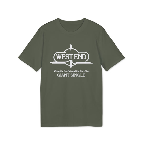West End Records "Where The Sun Sets" T Shirt (Premium Organic)