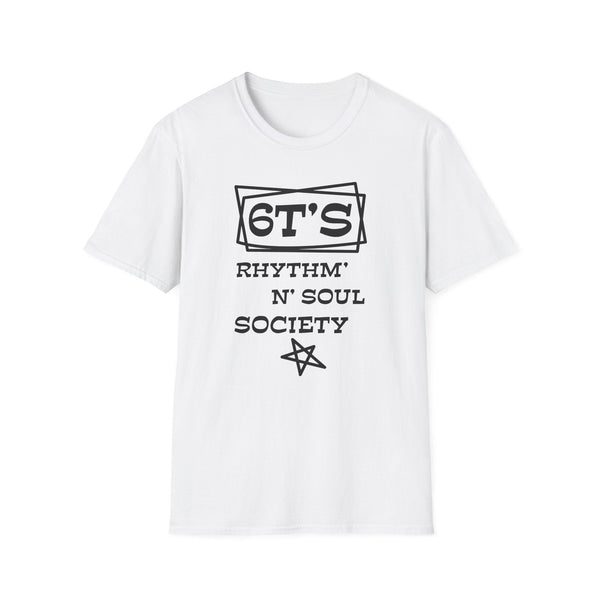 ONE OFF: 6T's Rhythm n Soul Society T Shirt 2XL | BLACK FRIDAY | 40% OFF