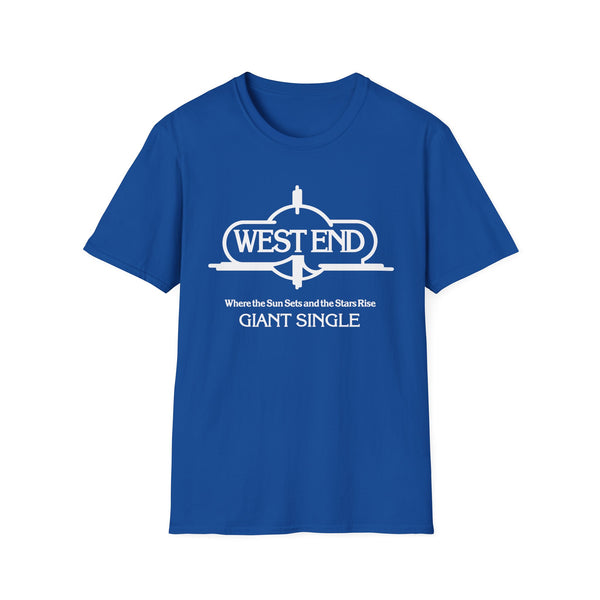 West End Records Where The Sun Sets T Shirt (Lightweight)