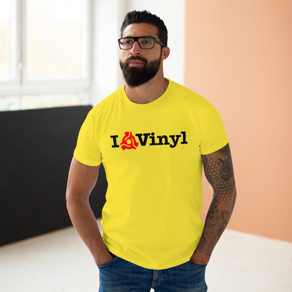 I Love Vinyl T Shirt (Standard Weight)