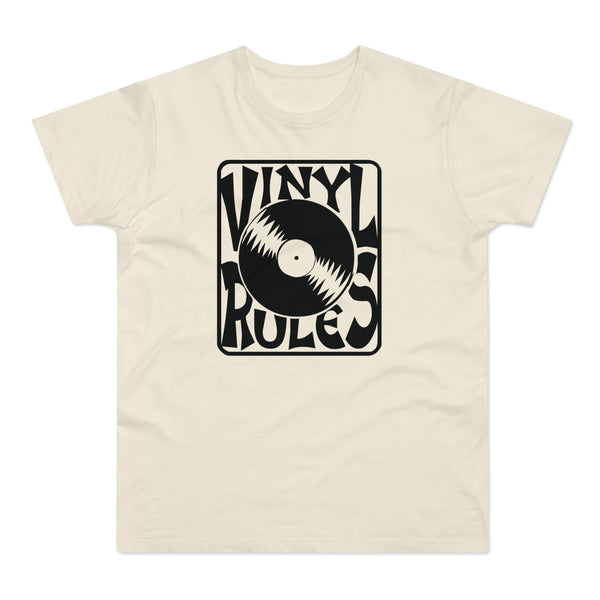 Vinyl Rules T Shirt (Standard Weight)