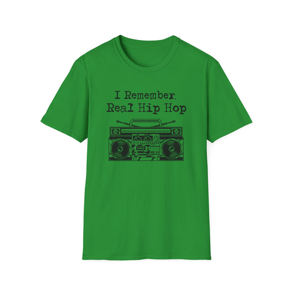 I Remember Real Hip Hop T Shirt (Lightweight) | DISCONTINUED DESIGN (40% OFF)
