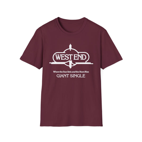 West End Records Where The Sun Sets T Shirt (Lightweight)
