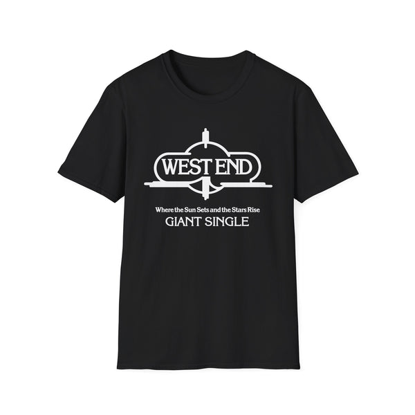 West End Records Where The Sun Sets T Shirt (Lightweight)